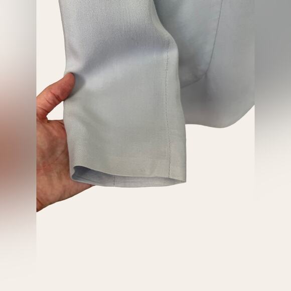 Aritzia Talula Light Blue Oversized Blazer Cardigan Jacket Size 0 - Picture 7 of 10